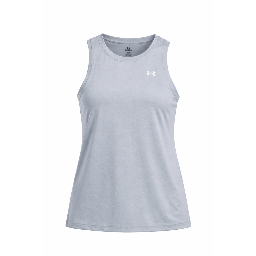 Under Armour Women's‎ Small Gray Loose Fit Tank Top NWT UA Logo